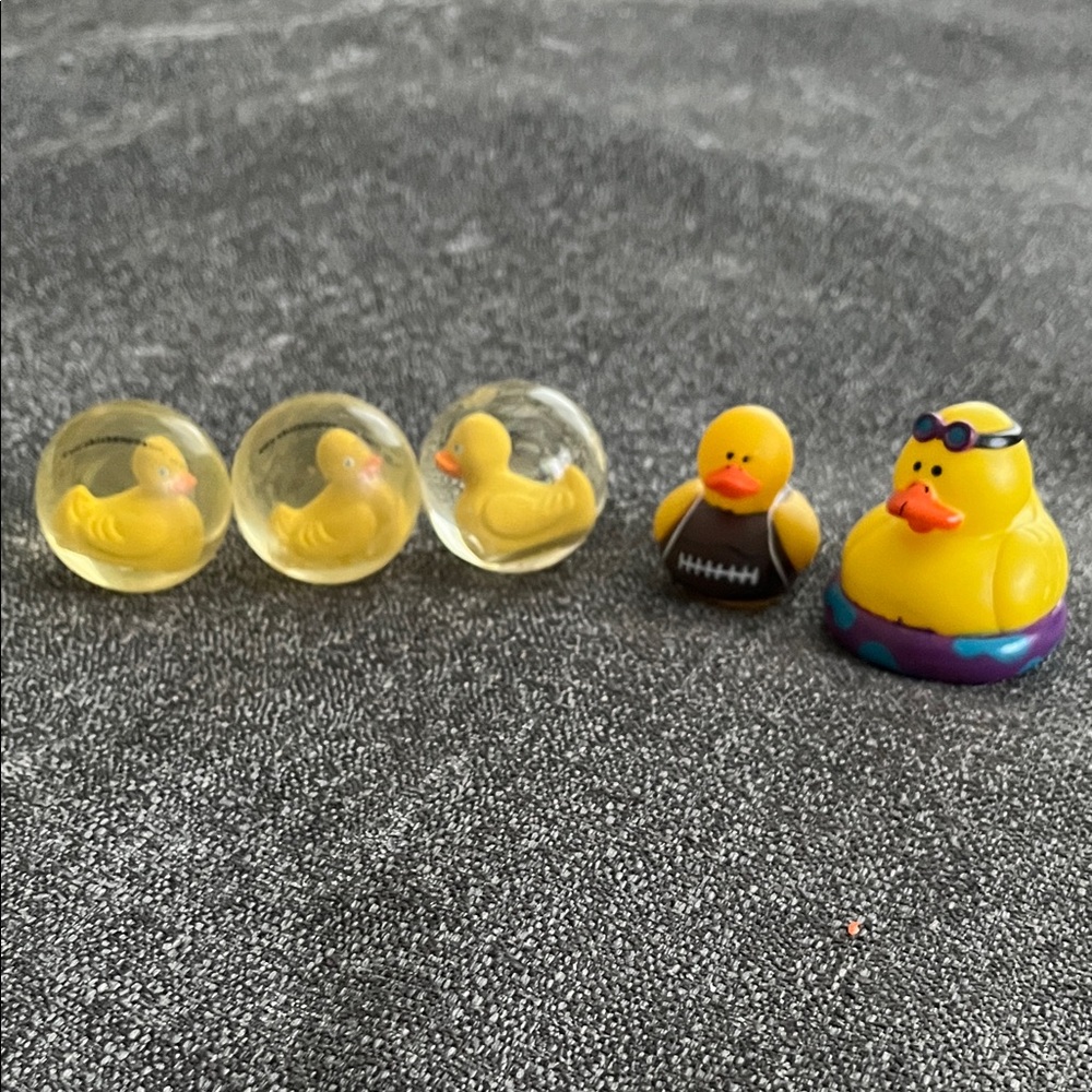 Rubber Duckies 5 total